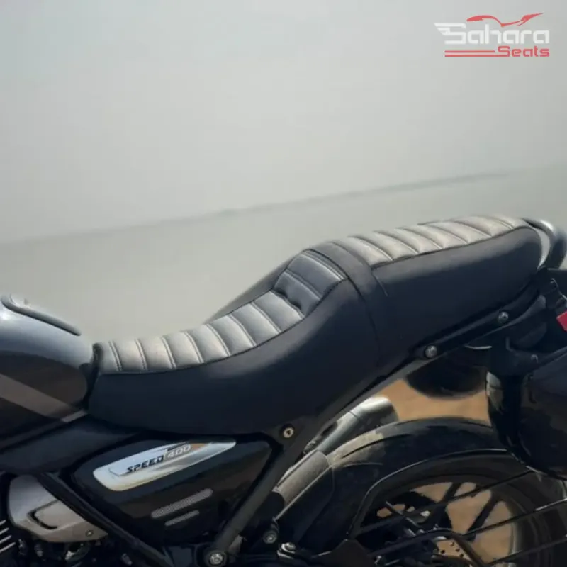 Triumph Speed 400 King & Queen Dual Comfort Motorcycle Seat