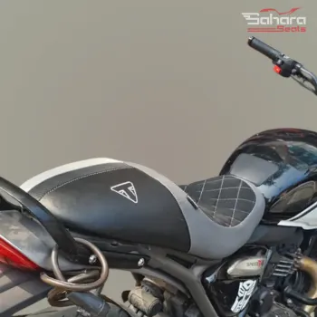 Sahara Signature Suede Cafe Racer Seat