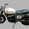 Royal Enfield Bear 650 Ribbed Seat – Premium Finish & Long Ride Comfort