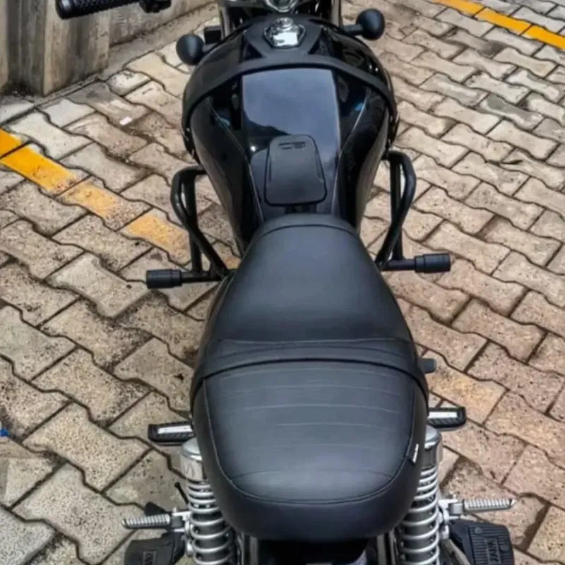 Honda Highness CB 350/GB 350 Complete Seat | Bonneville Style Retro Saddle Edition(2021-2026)