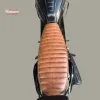 Harley-Davidson X440 / X 440T Brat Seat | Premium Vintage Tan Retro Ribbed Saddle
