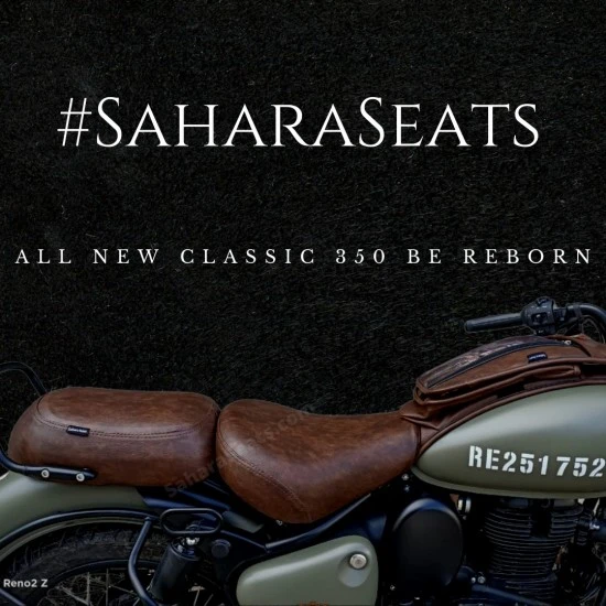All New Classic 350/ Be Reborn Classic Cushion Seat Cover